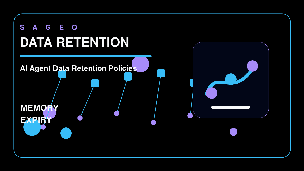 SAGEO bespoke thumbnail for AI Agent Data Retention Policies