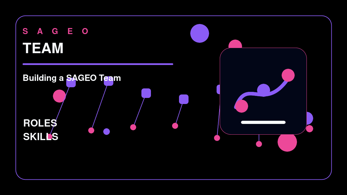SAGEO bespoke thumbnail for Building a SAGEO Team