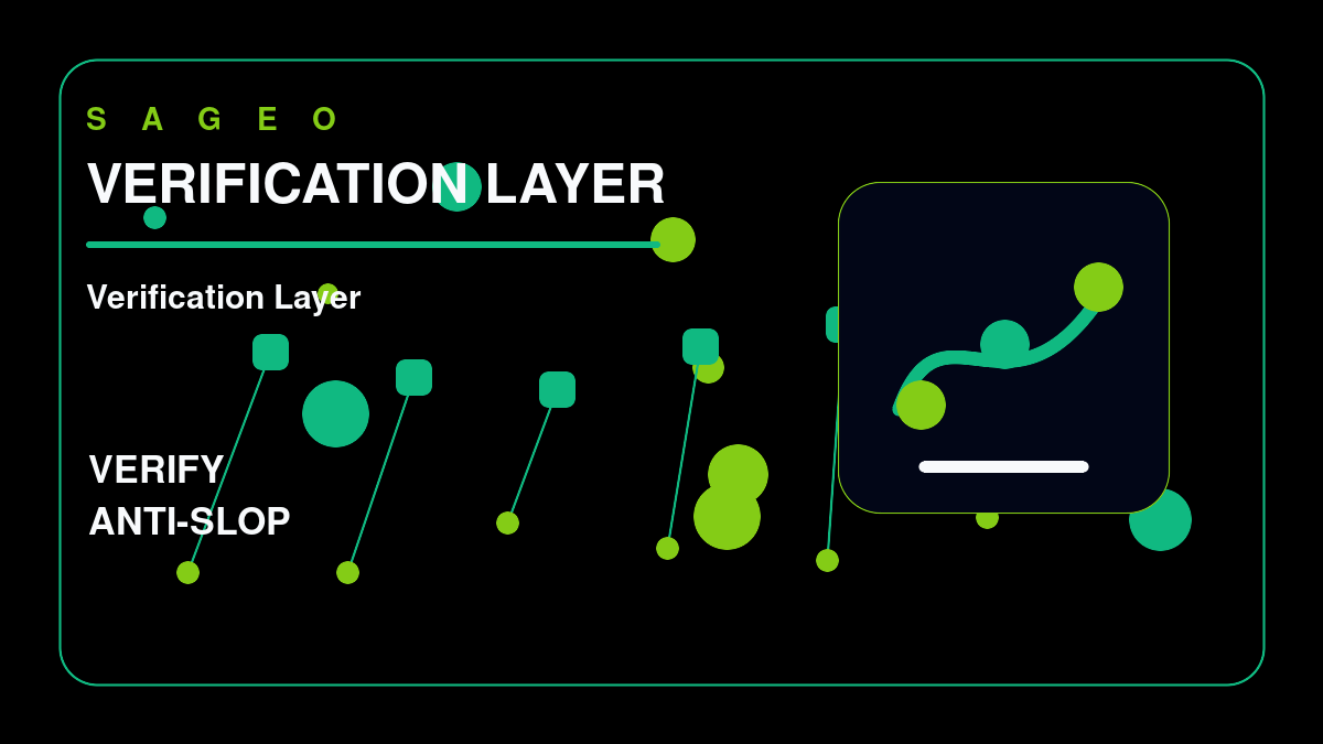 SAGEO bespoke thumbnail for Verification Layer