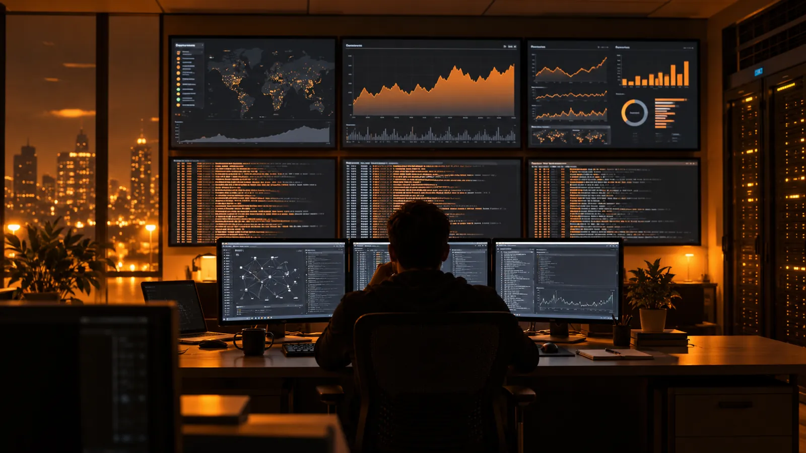 Search monitoring dashboard and server logs after a website migration