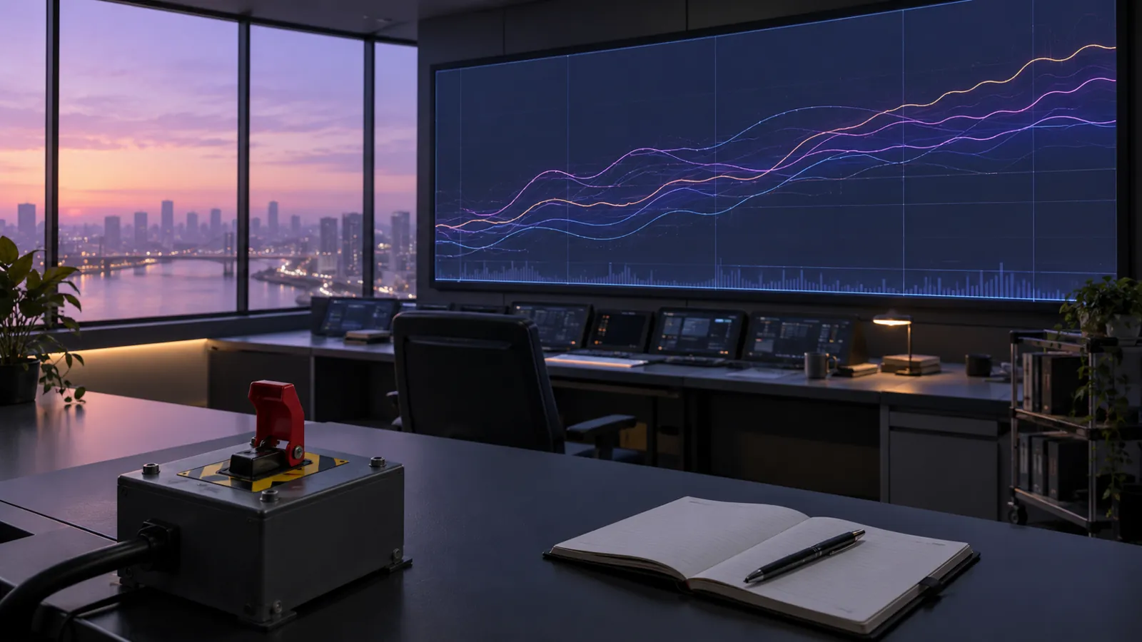 Monitoring room prepared to review crawl trends and rollback