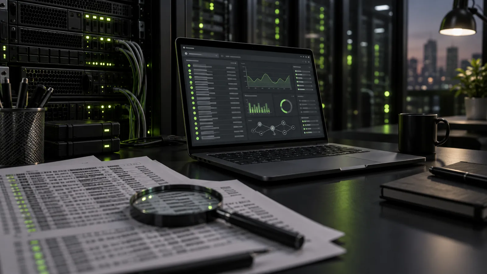 Technical workspace for checking logs and crawler responses