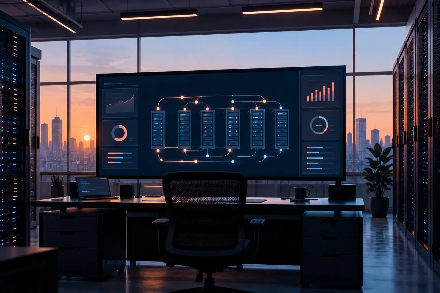 Server operations room monitoring crawler request paths